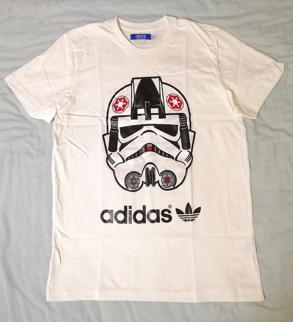 En Vivo Debe Patatas Adidas Originals x Star Wars Limited Edition T-Shirt, Men's Fashion, Tops &  Sets, Tshirts & Polo Shirts on Carousell