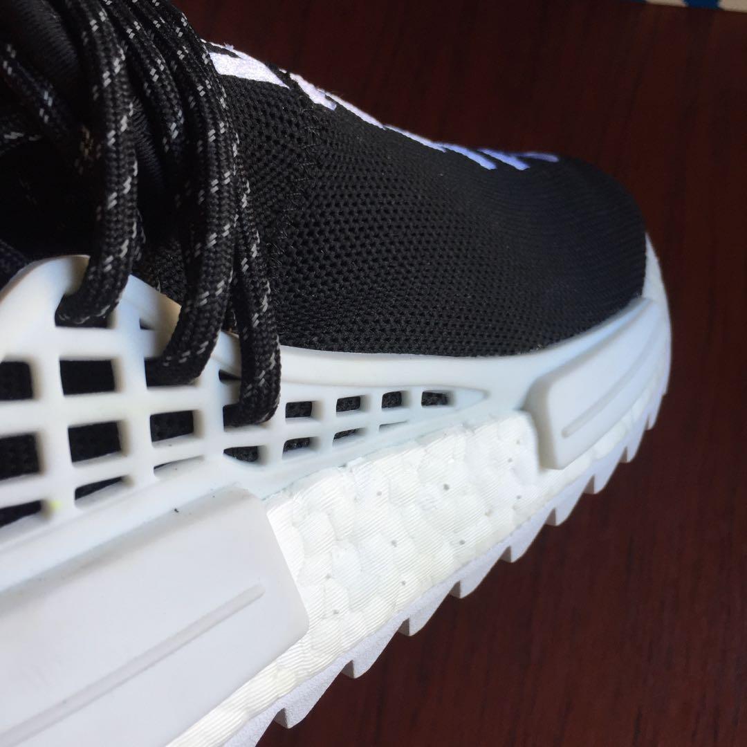 Adidas Pharrell Williams x CC HU NMD Chanel 10-2017 (UA), Fesyen Pria,  Sepatu , Sneakers di Carousell
