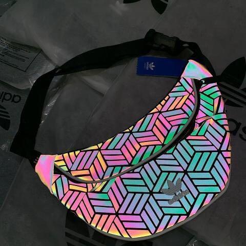 Adidas Waist Bag reflective, Fesyen 