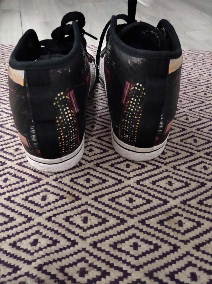 adidas women's wedge sneakers