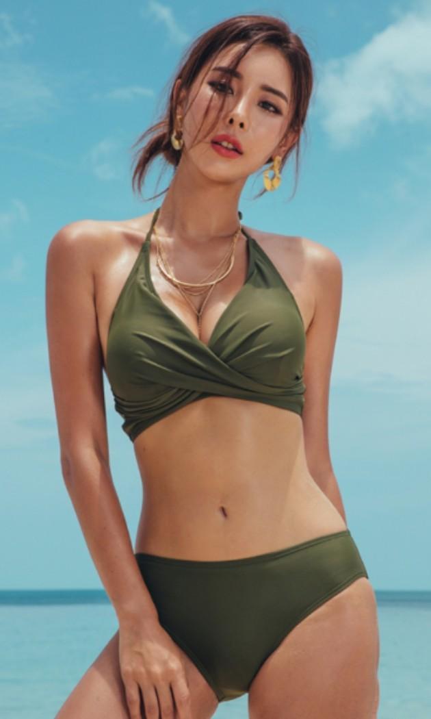 army green bikini bottoms