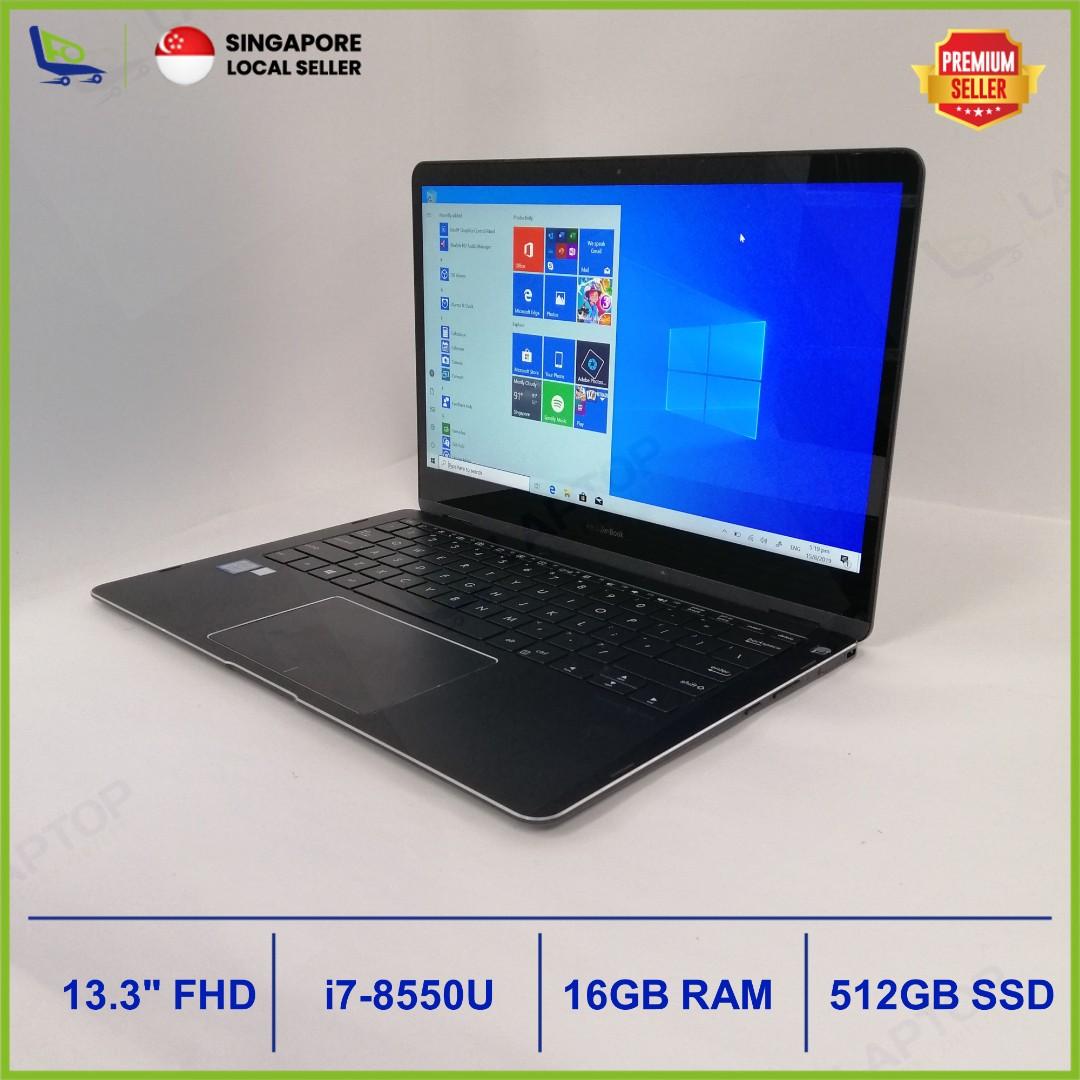 Asus Zenbook Flip S Ux370ua C4202t I7 8 16gb 512gb Touchscreen Premium Preowned Electronics Computers Laptops On Carousell