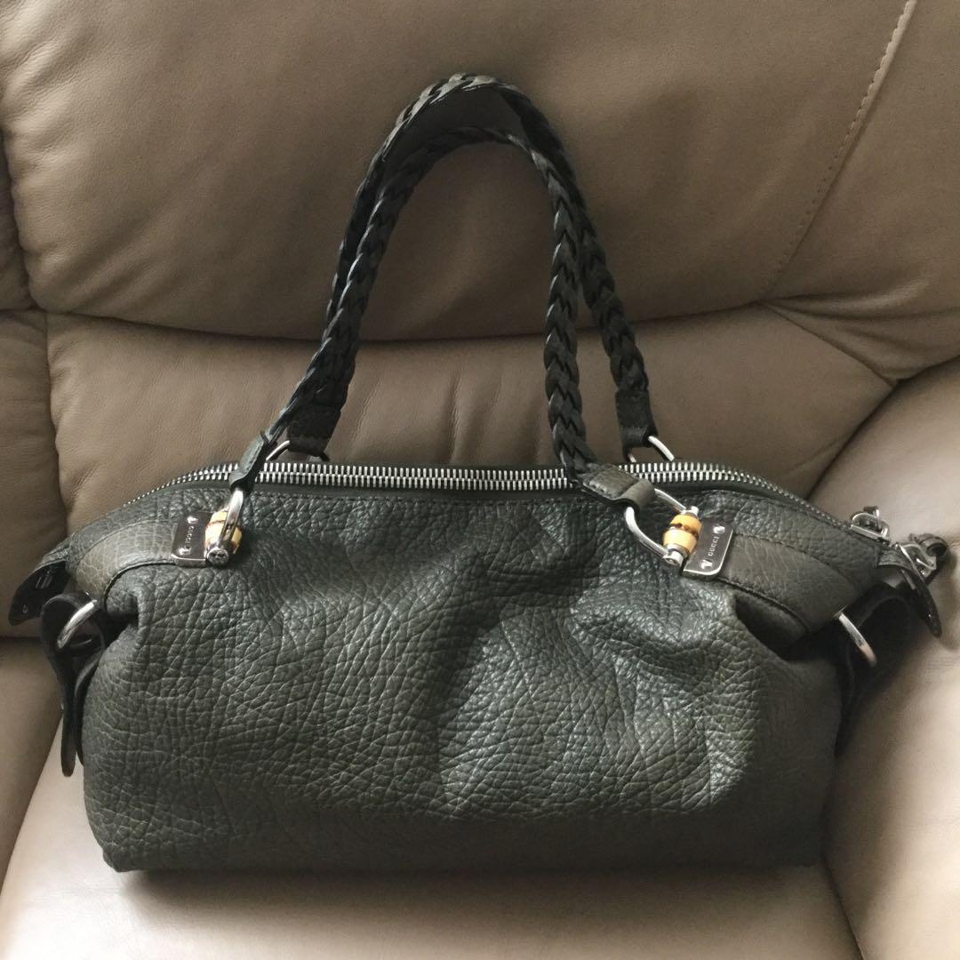 gucci bamboo bar tote