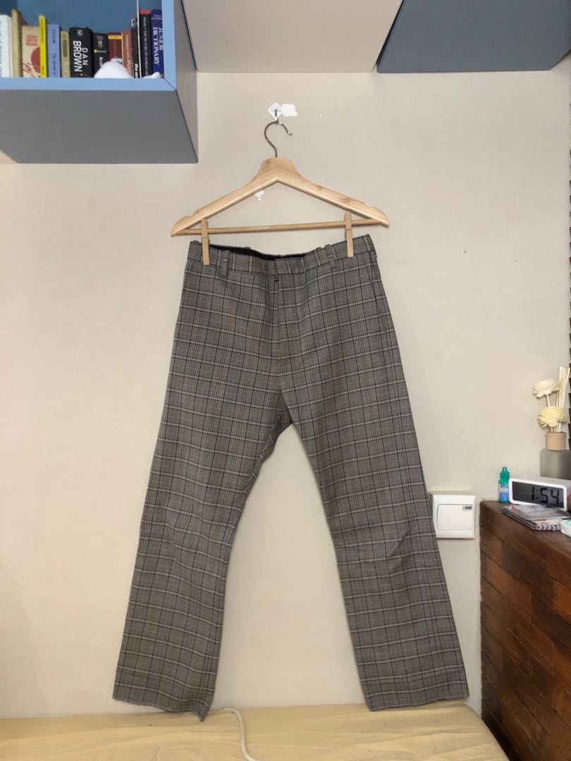 Balenciaga Prince Of Wales Trousers, on Carousell