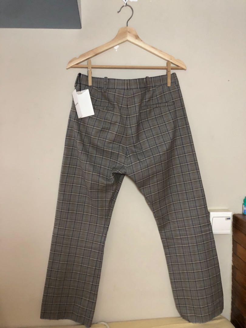 Balenciaga prince of wales trousers online