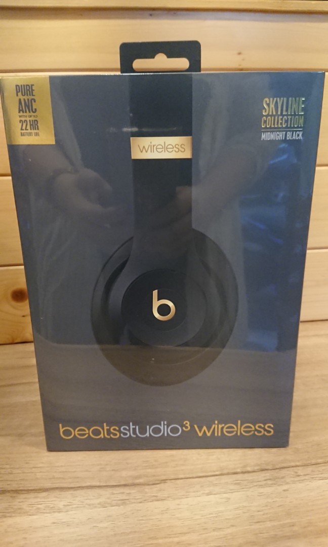 可議］Beats Studio3 Wireless 頭戴式耳機（午夜黑色）, 耳機及錄音