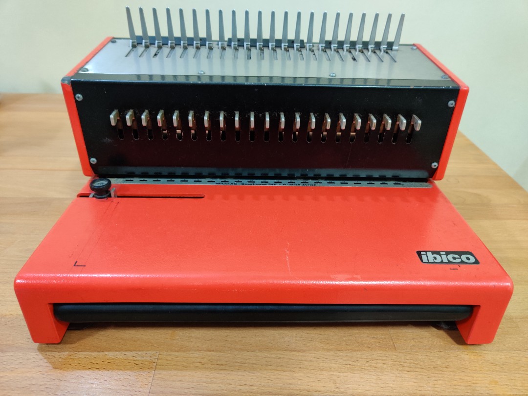 Ibico book binding machine, Hobbies & Toys, Stationery & Craft, Craft