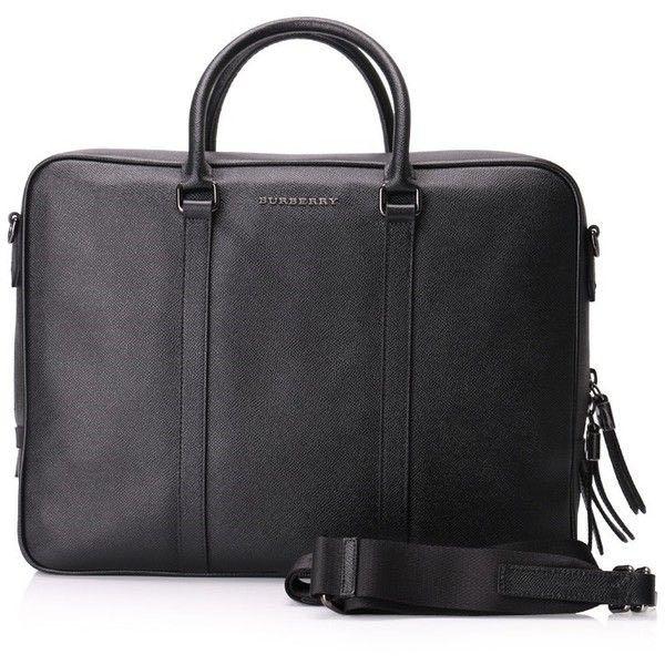 Burberry briefcase mens sales