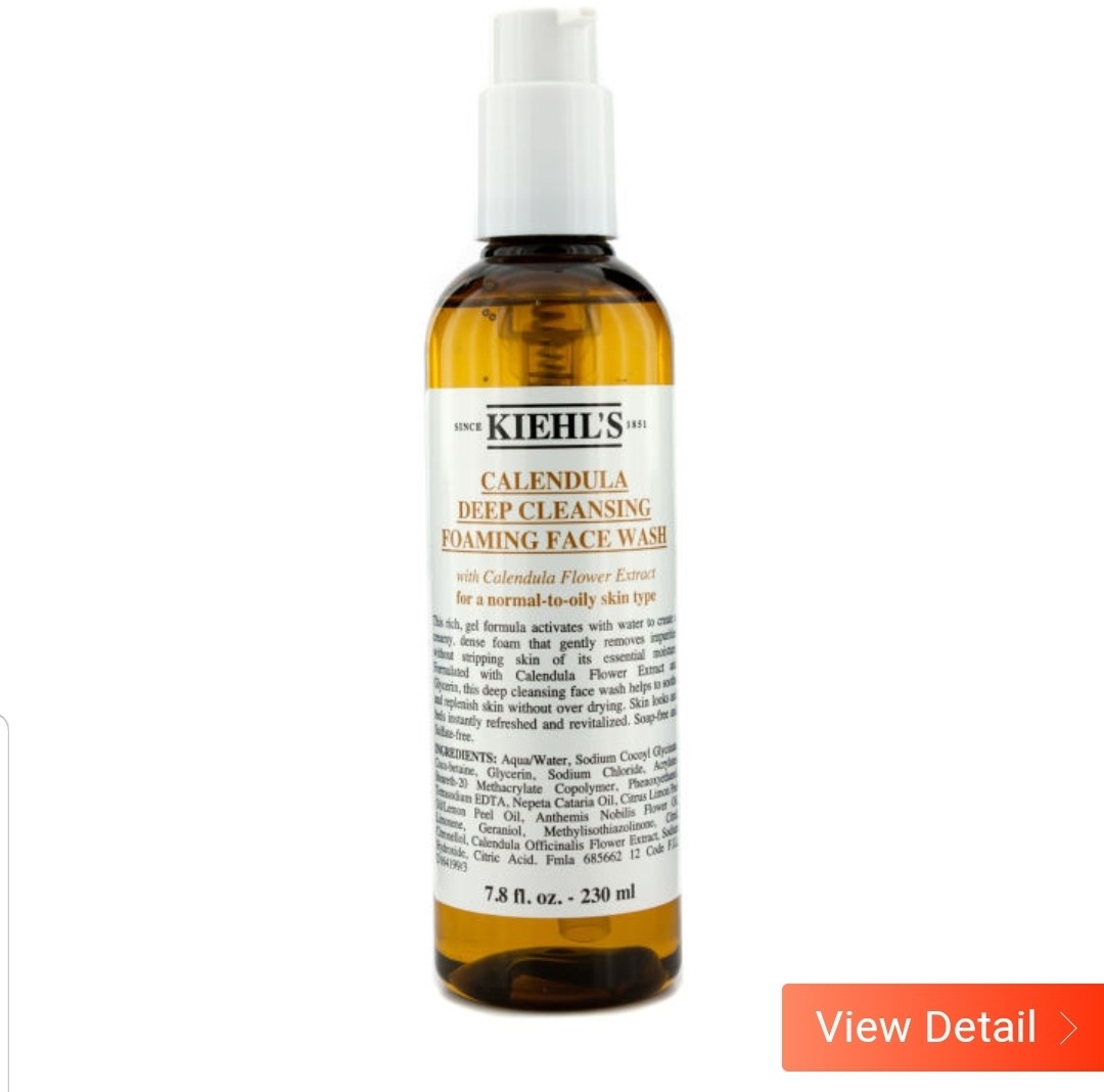 Calendula Deep Cleansing Foaming Face Wash, Beauty & Personal Care ...