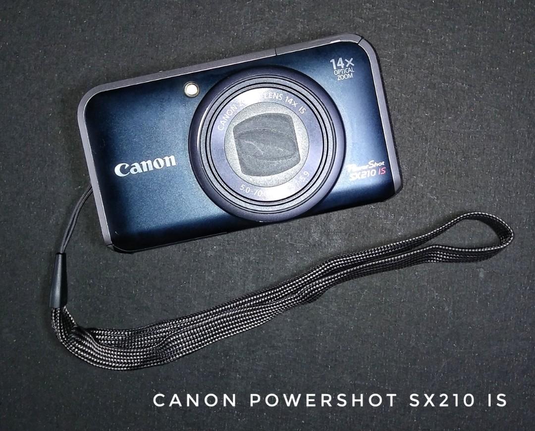 Bewijs dozijn voorkant CANON POWERSHOT SX210 IS, Photography, Cameras on Carousell