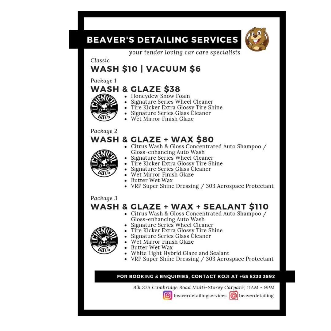 Car Wash Promotion Car Accessories Car Workshops Services On