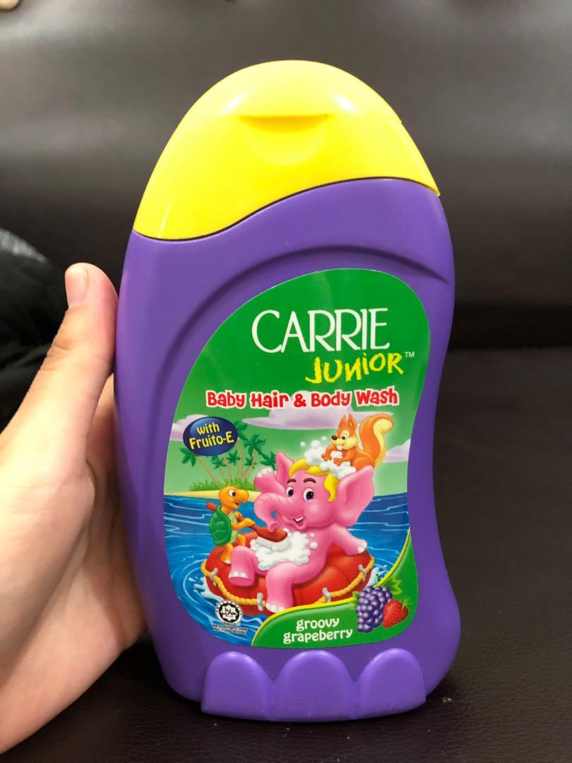 Carrie junior baby hair & shop body wash