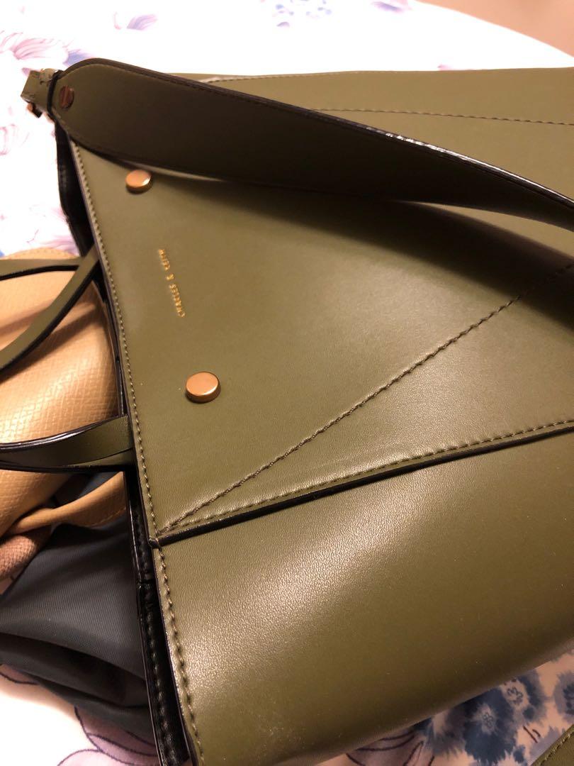 olive green tote