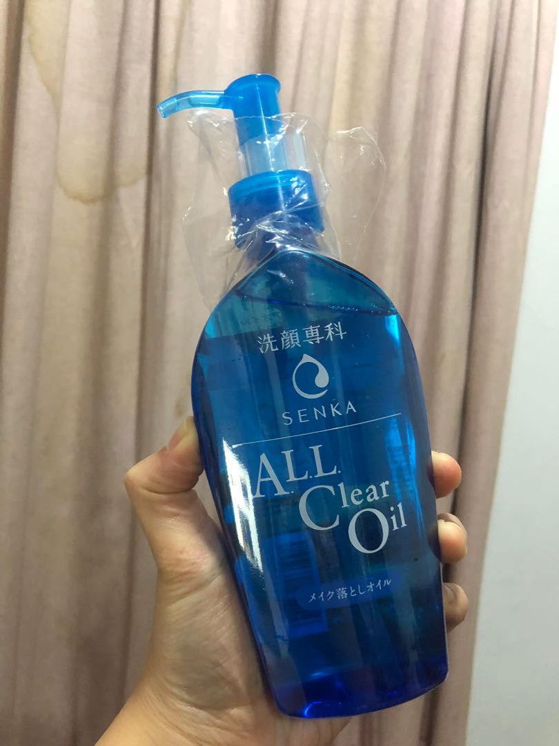 Cleansing Oil Senka 230ml Kesehatan Kecantikan Kulit Sabun Tubuh Di Carousell
