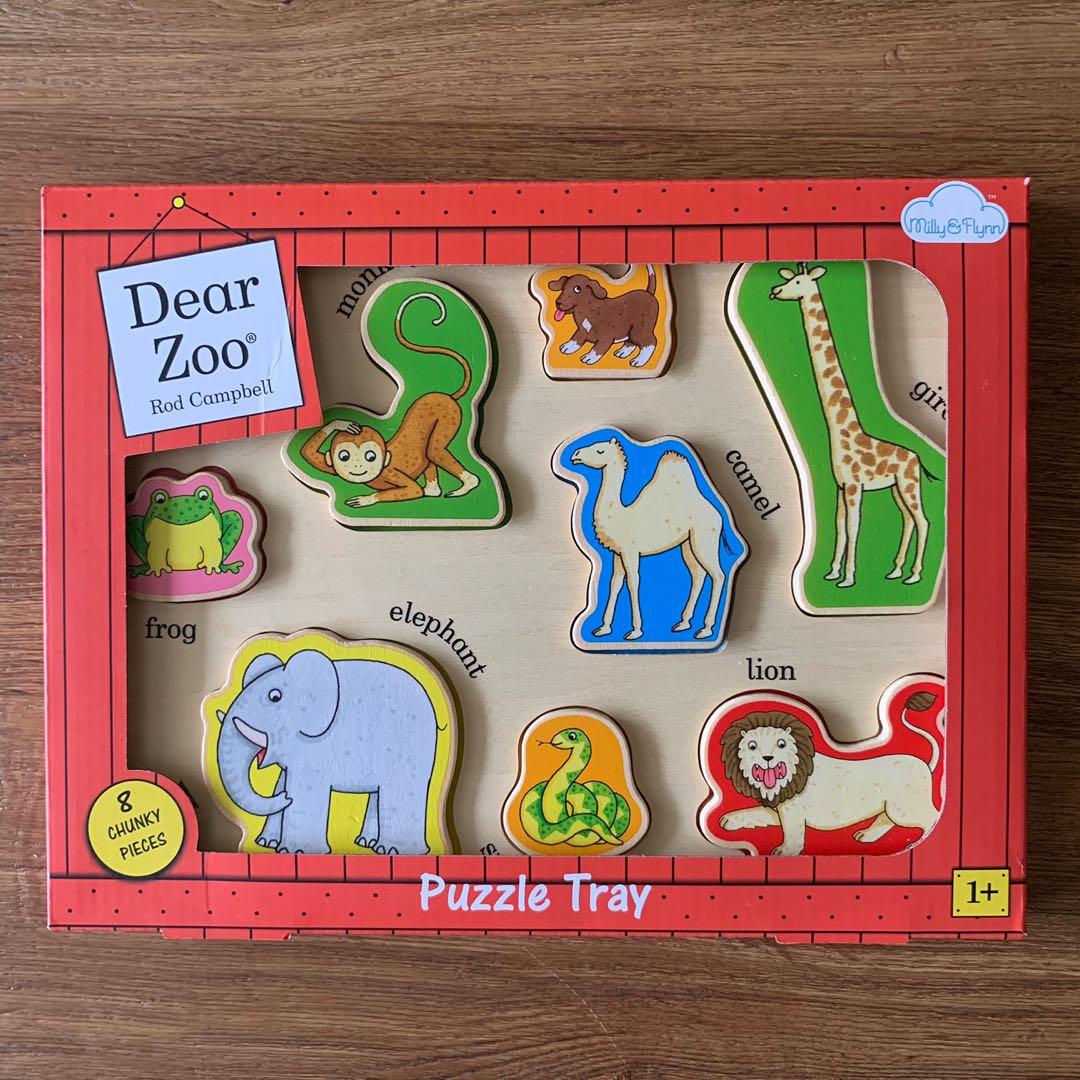 dear zoo wooden puzzle