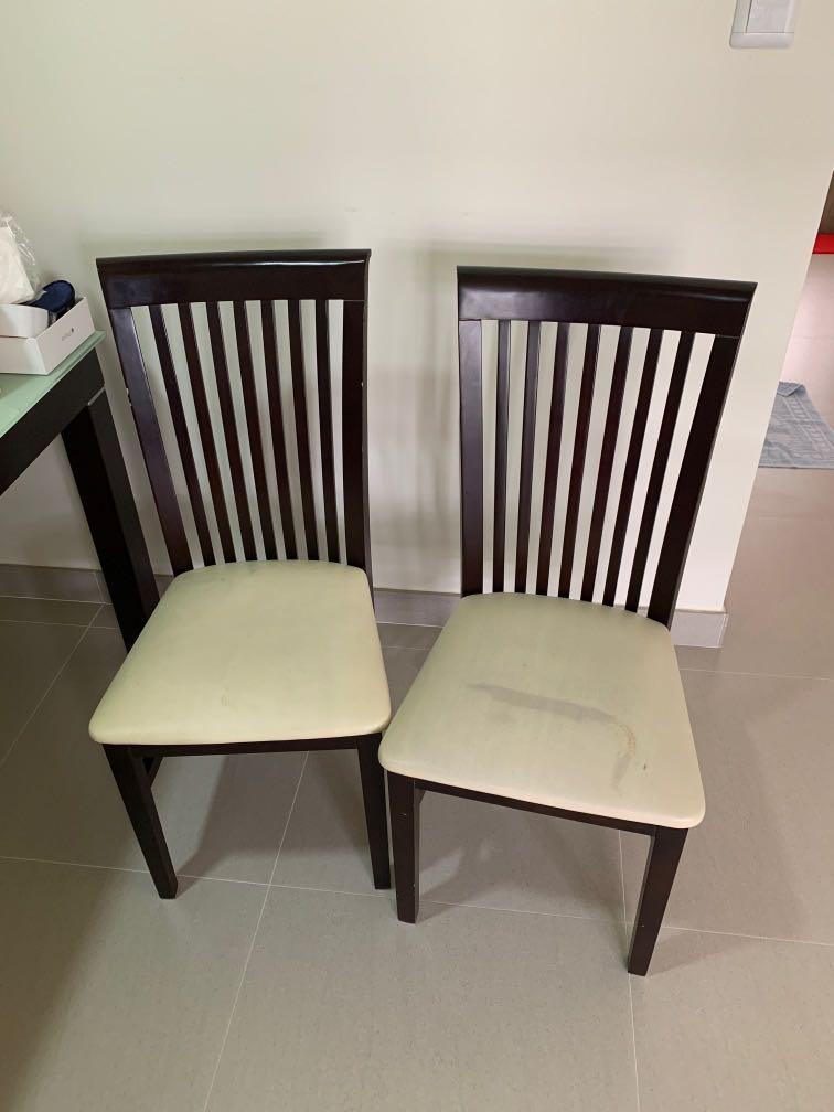Dining Chairs Reserved Til Sat Furniture Tables Chairs On Carousell