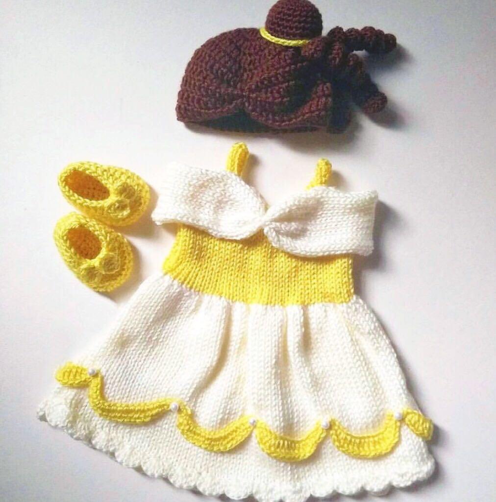 newborn belle costume