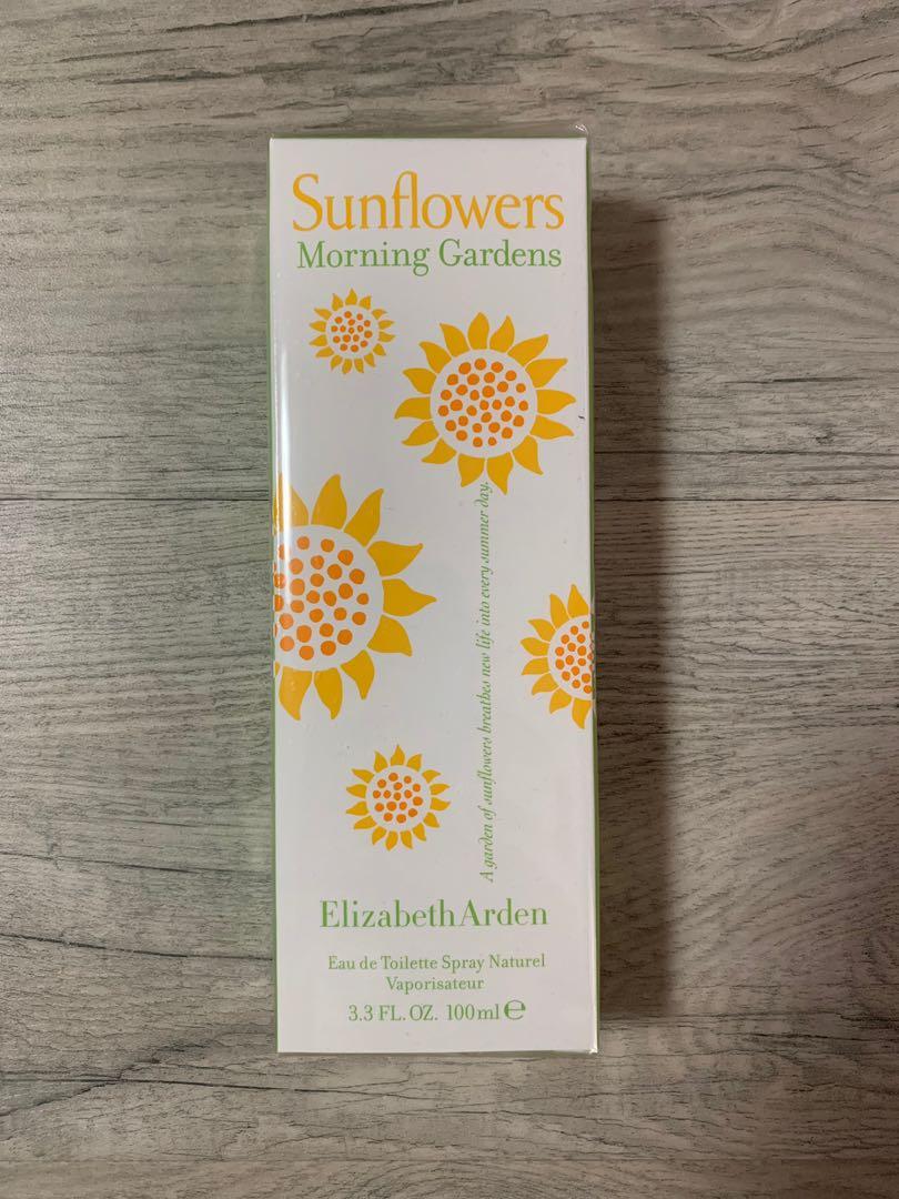 Sunflowers morning store gardens elizabeth arden