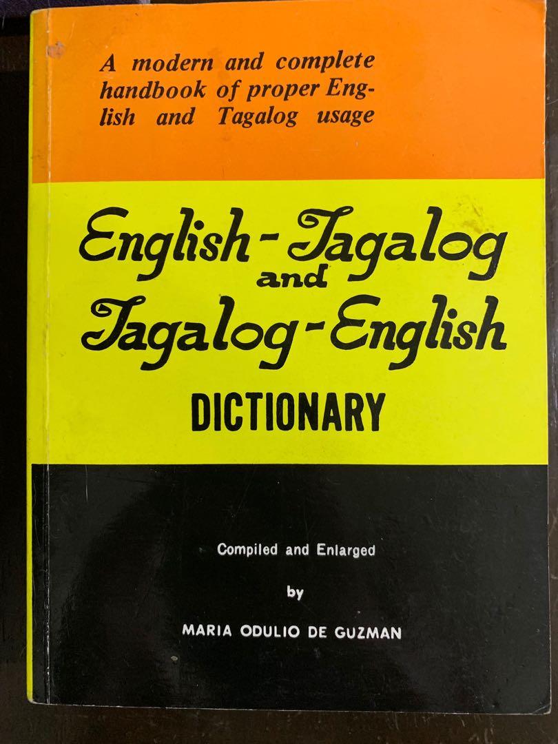 English Tagalog Dictionary, Hobbies & Toys, Books & Magazines