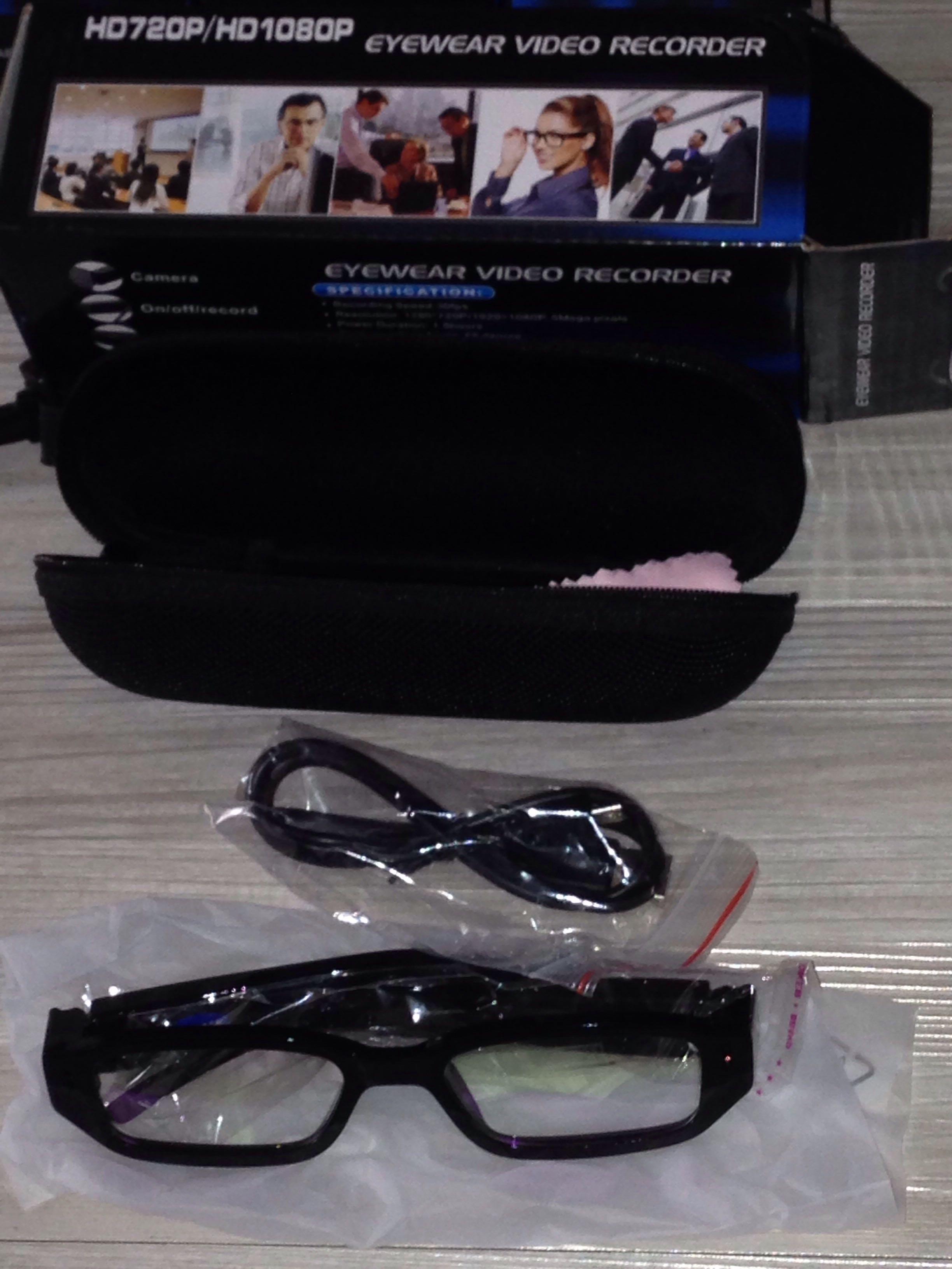 Eyewear Video Recorder Glasses CNY Sales, Men's Fashion, Watches