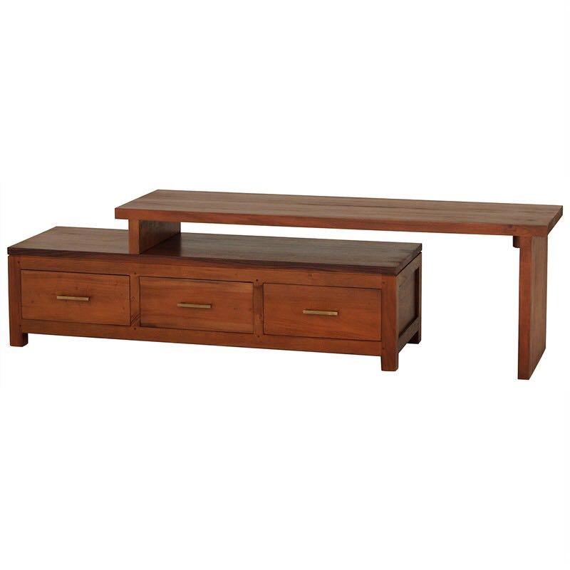 Firesale Scandinavian Teak Tv Console Cabinet Expand Disc Furniture Shelves Drawers On Carousell