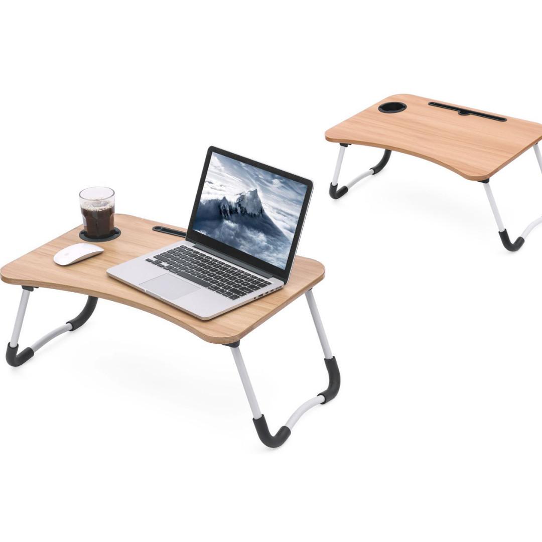 Free Delivery Foldable Portable Desktop Laptop Desk Couch Cup