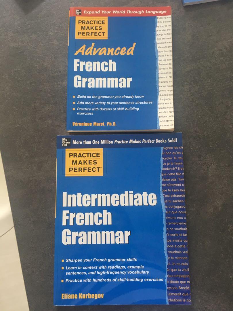 French Books Intermediate And Advanced French Grammar - 