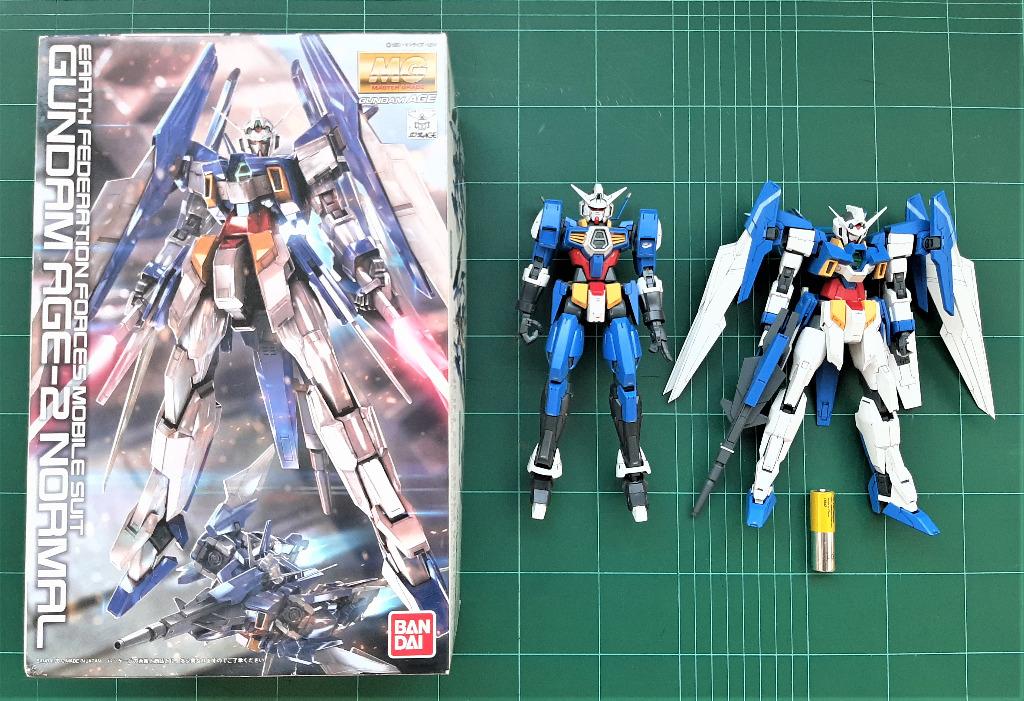 Gundam Age 2 Normal Age 1 Spallow Mg Snapfitted Hobbies Toys Collectibles Memorabilia Fan Merchandise On Carousell