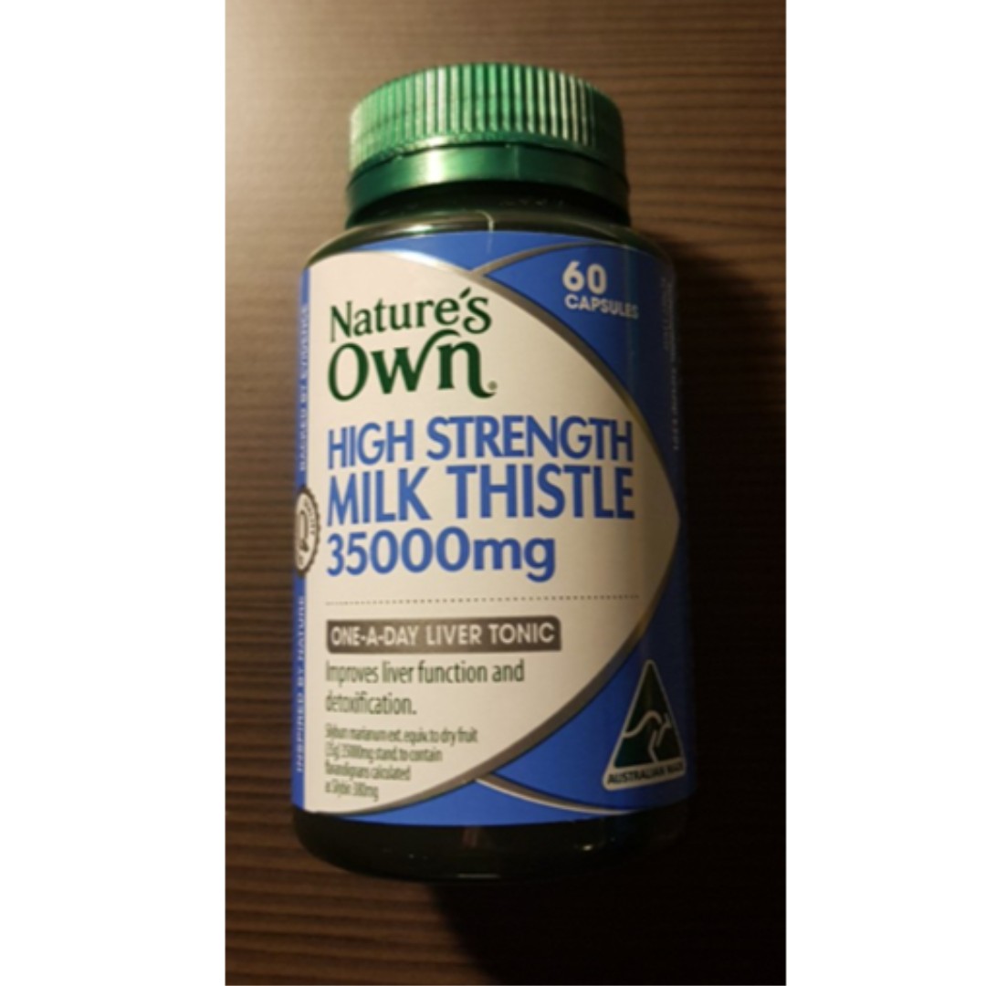 High Strength Milk Thistle 35000mg (contains 60 capsule) on Carousell