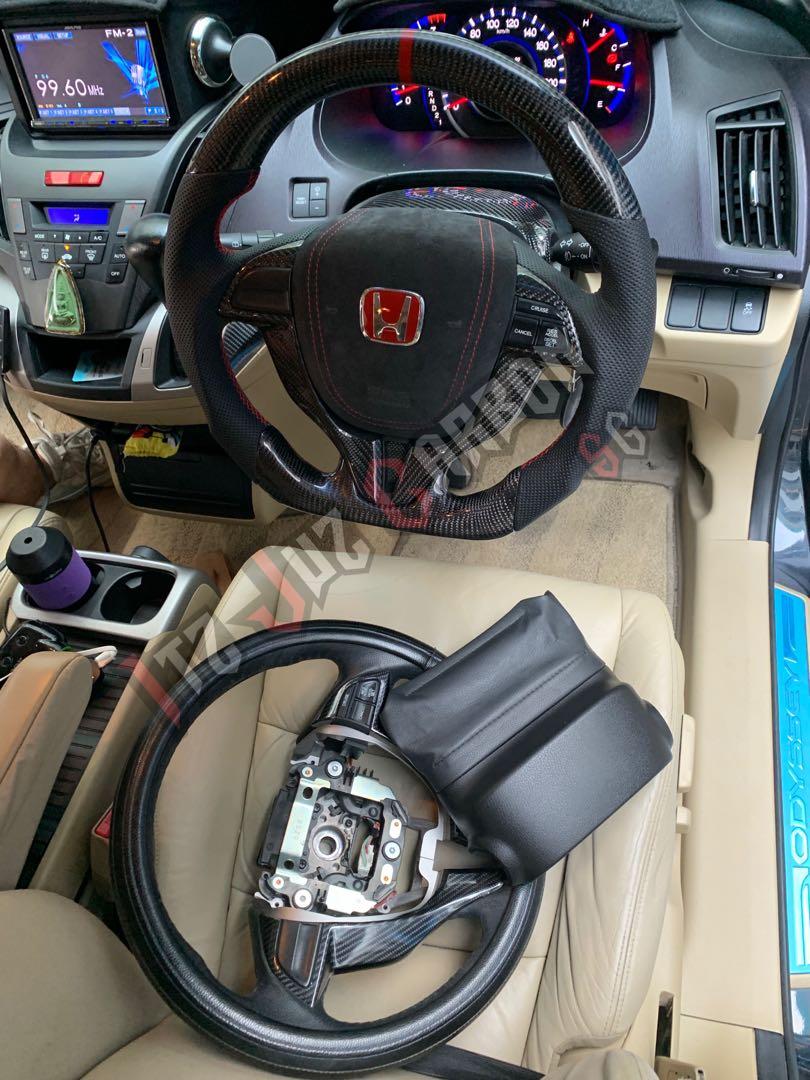 Honda Odyssey RB3 Carbon steering, Car Accessories, Accessories on 
