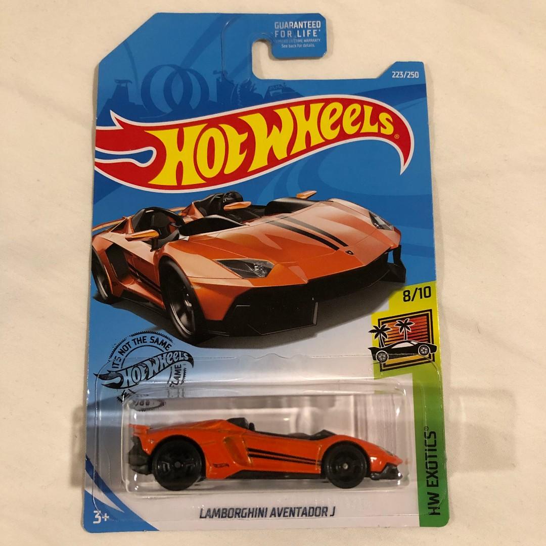 aventador j hot wheels