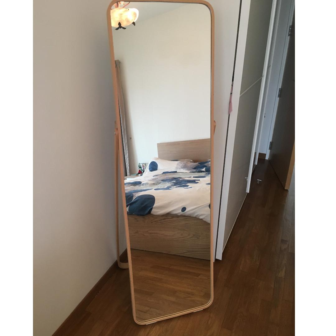 Ikea Ikornnes Standing Mirror Furniture Others On Carousell