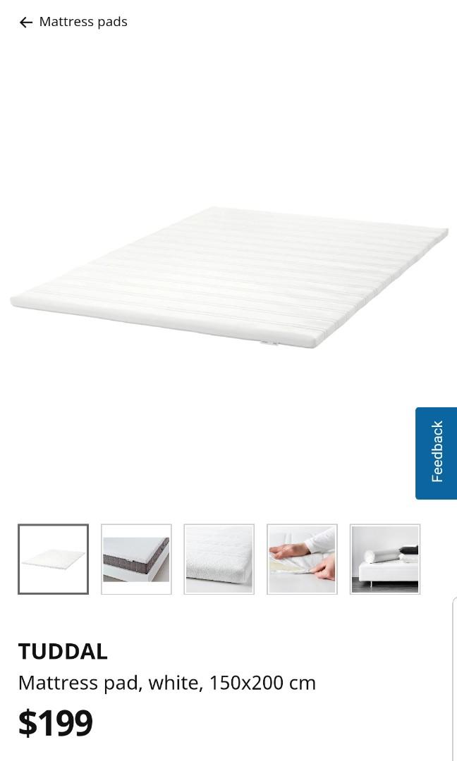 Ikea Queen Size Mattress, Furniture & Home Living, Furniture, Bed