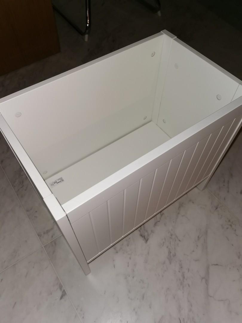 Ikea Silveran Storage Stool Furniture Home Living Furniture
