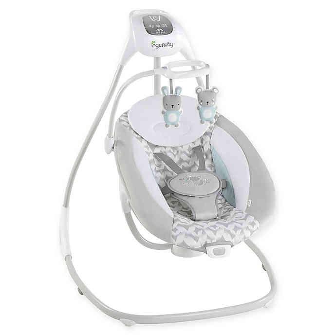 ingenuity simple comfort cradling swing & rocker