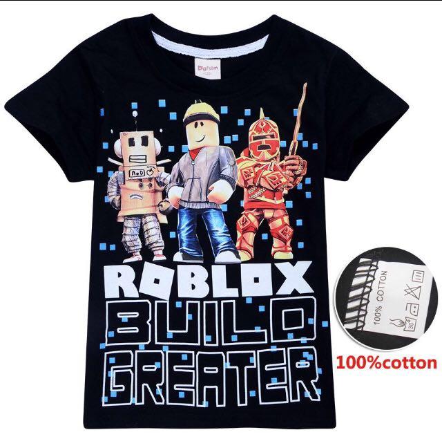 Instocks Roblox Tee Babies Kids Boys Apparel 4 To 7 Years On Carousell - adidas t shirt original authentic roblox