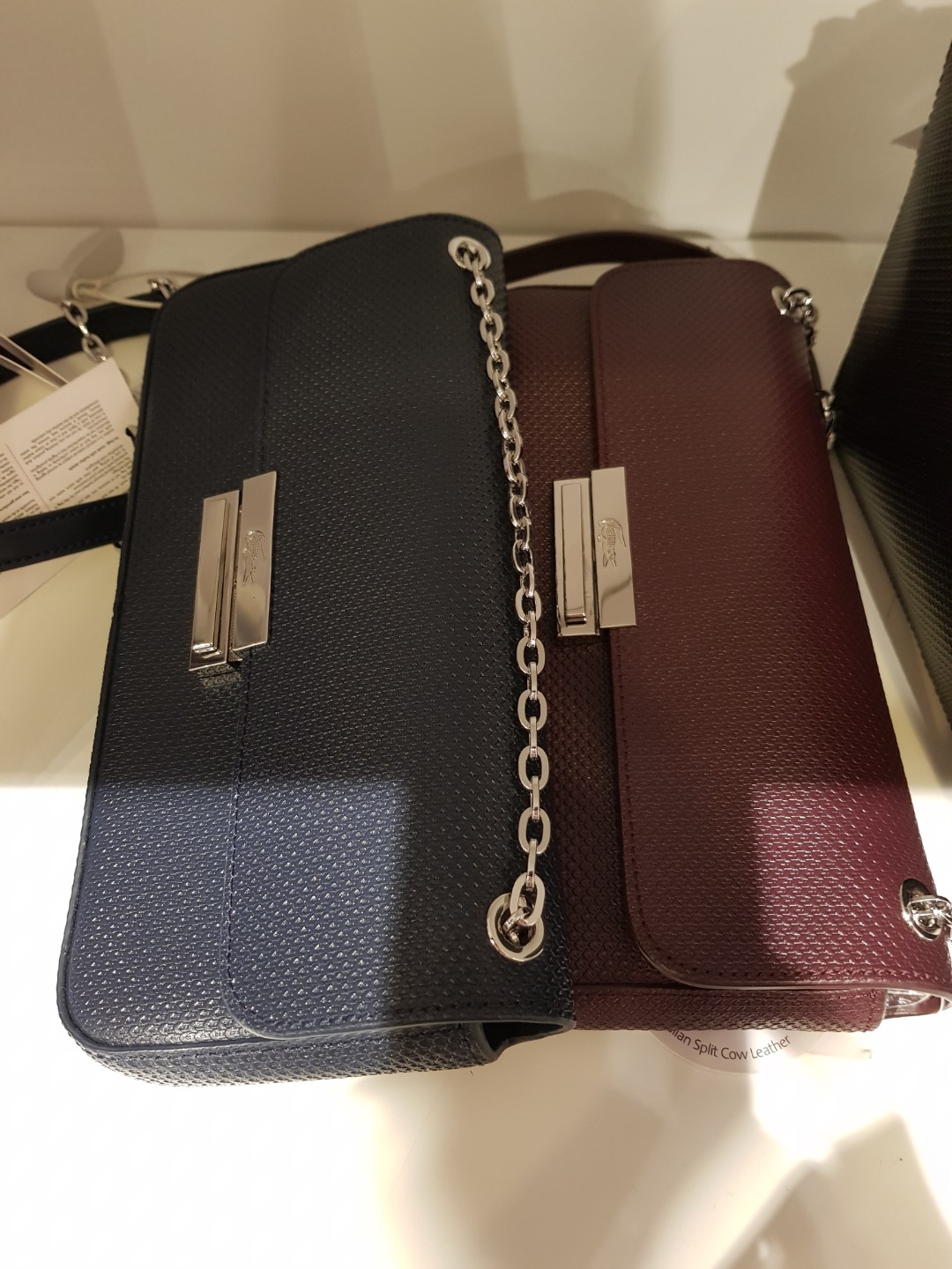 lacoste clutch