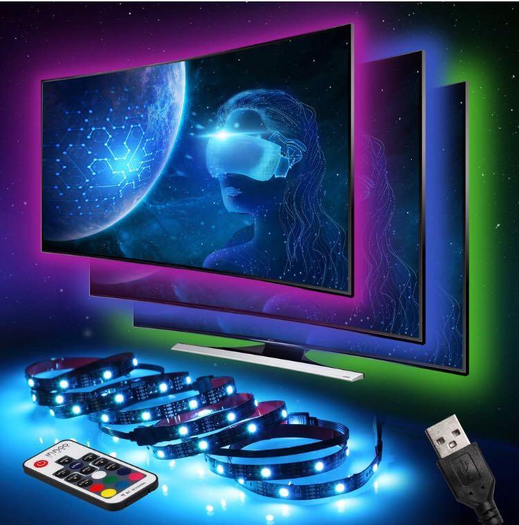 Led Strips Lights Innoo Tech Tv Backlight 6 6ft 4 50cm 2m Led Strips Lights Innoo Tech Tv