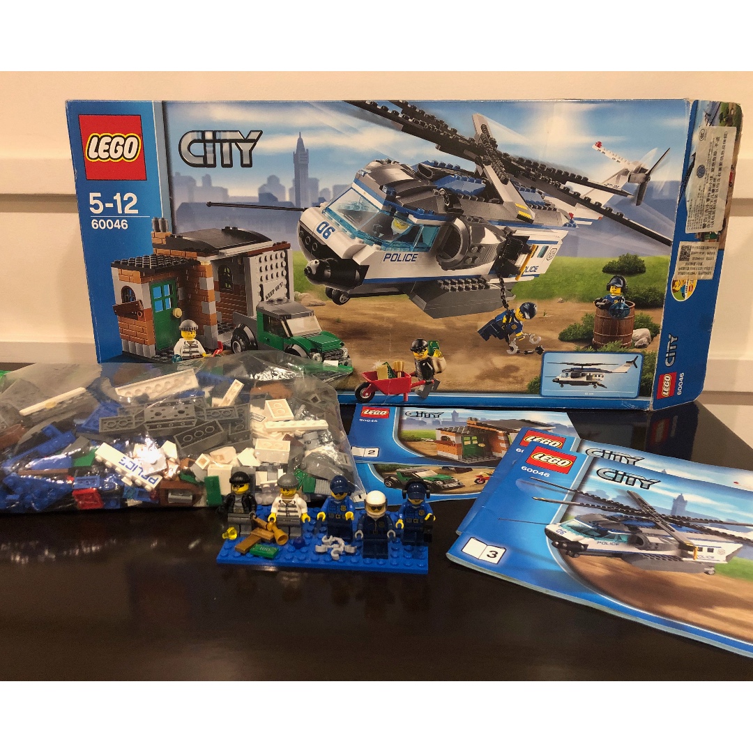 Lego City Police Helicopter Surveillance Set Hobbies Toys Toys Games On Carousell