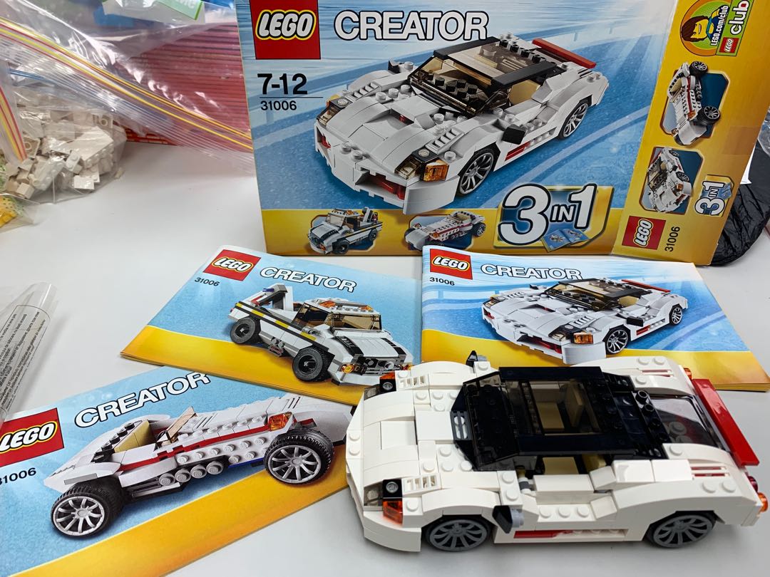 Lego creator 31006 cars 3in1, �?�??� & �????��??, �?�??� - Carousell