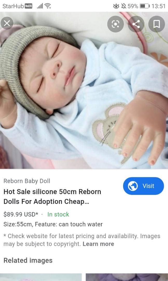 used silicone baby