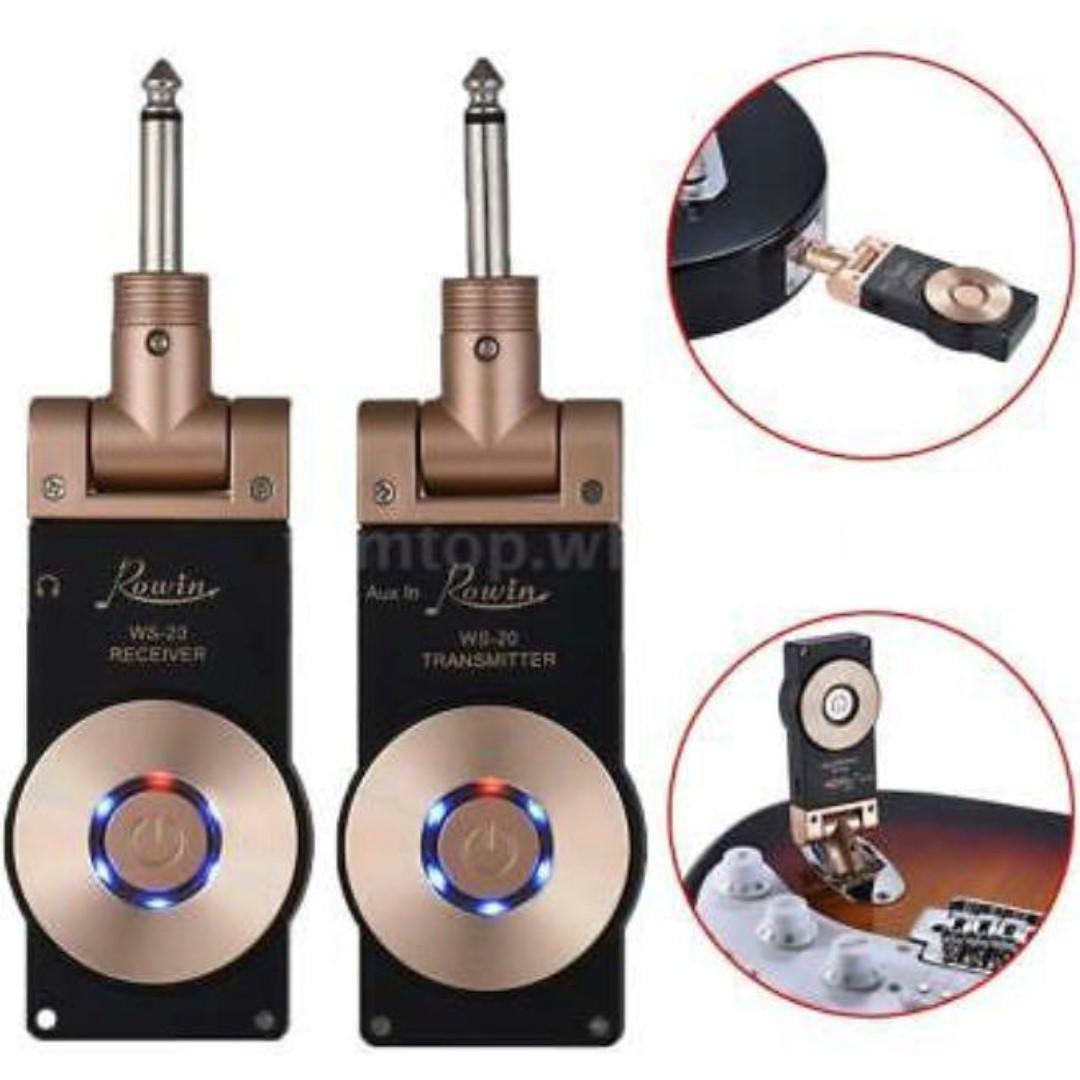 (M160) Rowin WS20 Golden Plug Audio Wireless Digital Guitar