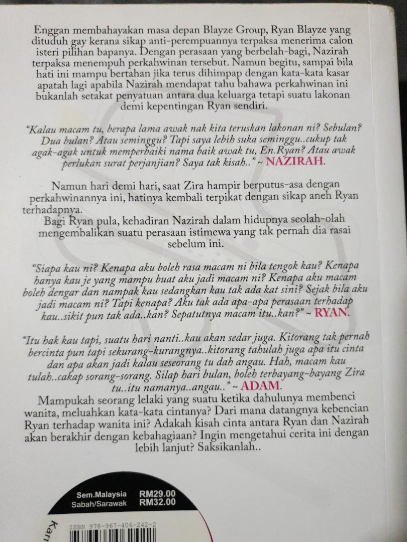 Malay Novel Cinta Last Lap Books Amp Stationery Fiction On Carousell