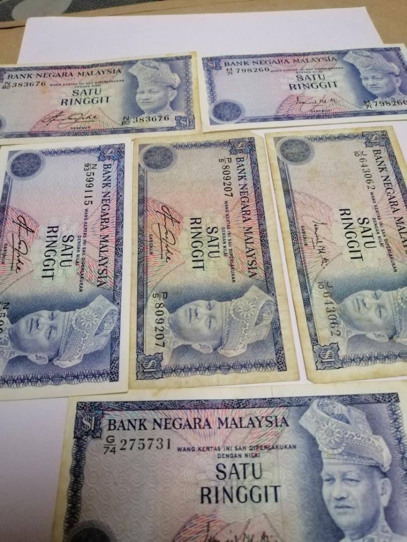 Malaysia First Edition 1 Dollar Note Antiques Currency On Carousell