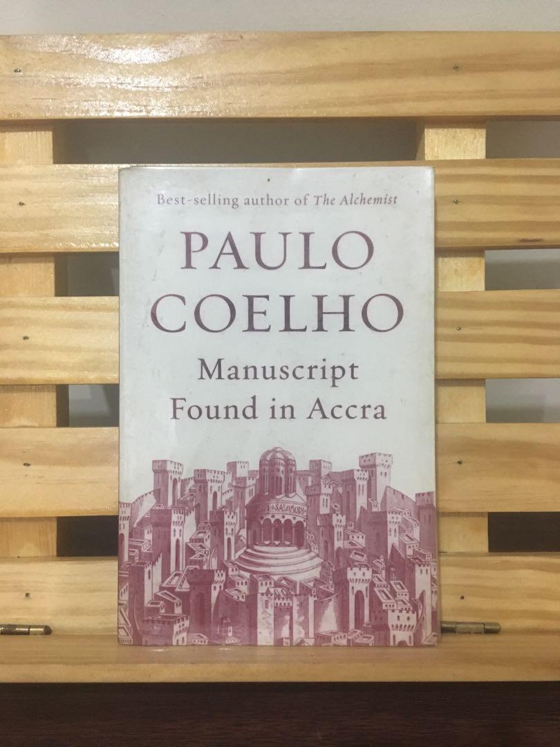 Manuscript Found in Accra by Paulo Coelho, Hobbies & Toys, Books