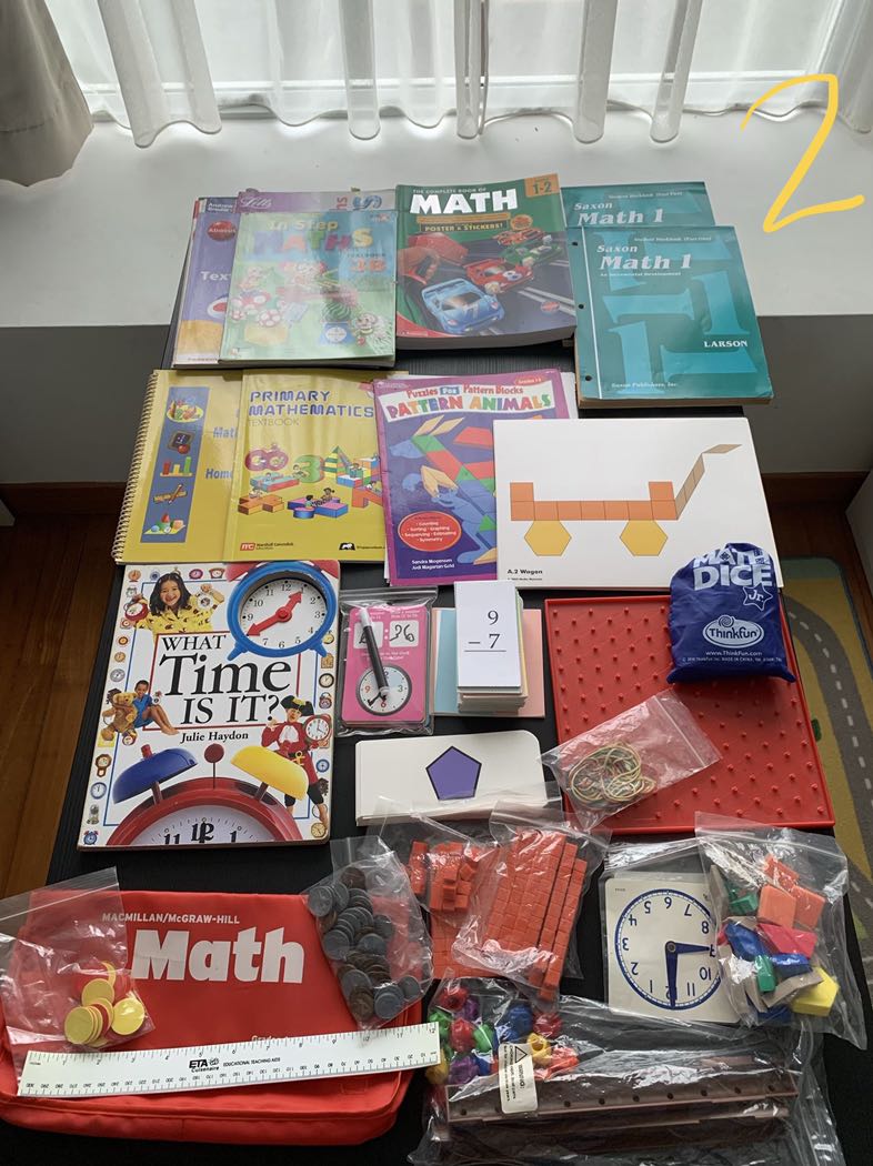 Math curriculum, Hobbies & Toys, Books & Magazines, Assessment Books on ...