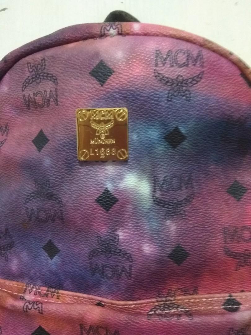 Mcm galaxy backpack top