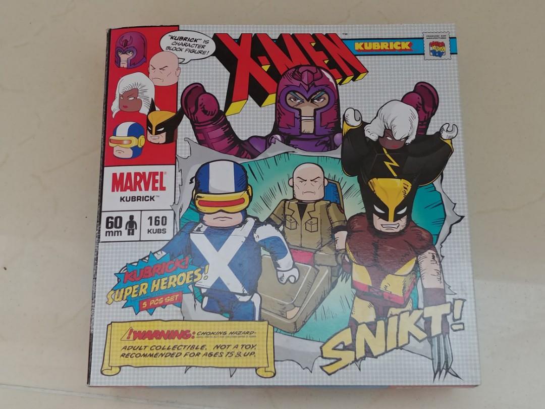 新品　キューブリック マーベルスーパーヒーローズ 5PCS SET x-men 新品キューブリック マーベルスーパーヒーローズ 5PCS SET x-men