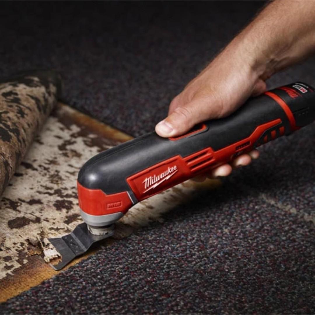 Milwaukee C12MT-S Cordless Oscillating Tool / Multi Tool (Category: Construction Tools & Equipment) located in Quezon City. Submitted by vertexpowertools (Listing ID 249348663, Image 2). Description: ·Variable speed allows quick completion of professional applications into materials such as metal, wood and plastic ·Rotate accessory 360° to suit all applications ·Versatile cordless solution for cutting and removal applications ·Accessory adaptor s