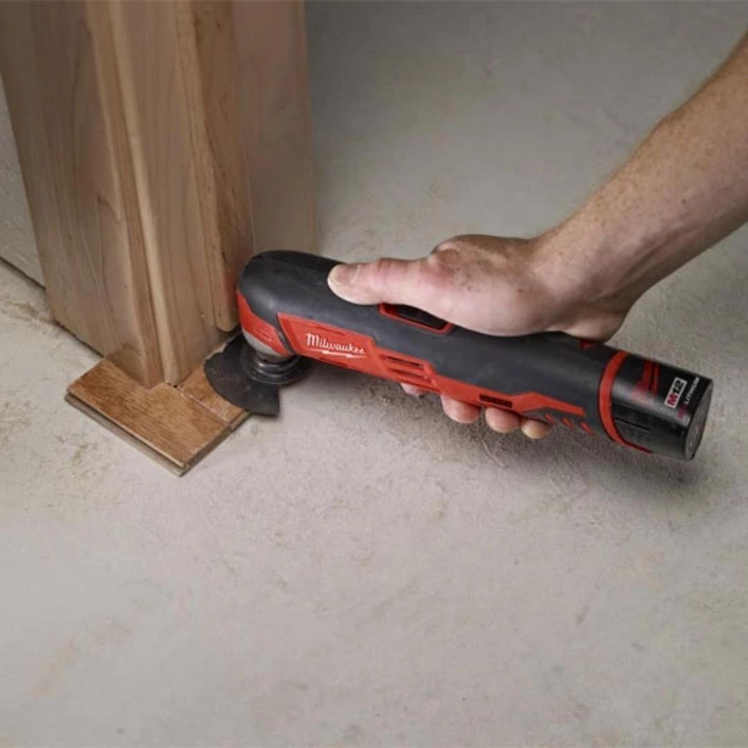 Milwaukee C12MT-S Cordless Oscillating Tool / Multi Tool (Category: Construction Tools & Equipment) located in Quezon City. Submitted by vertexpowertools (Listing ID 249348663, Image 3). Description: ·Variable speed allows quick completion of professional applications into materials such as metal, wood and plastic ·Rotate accessory 360° to suit all applications ·Versatile cordless solution for cutting and removal applications ·Accessory adaptor s